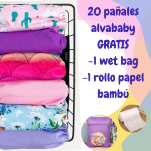 Pack 20 pañales Alva Baby